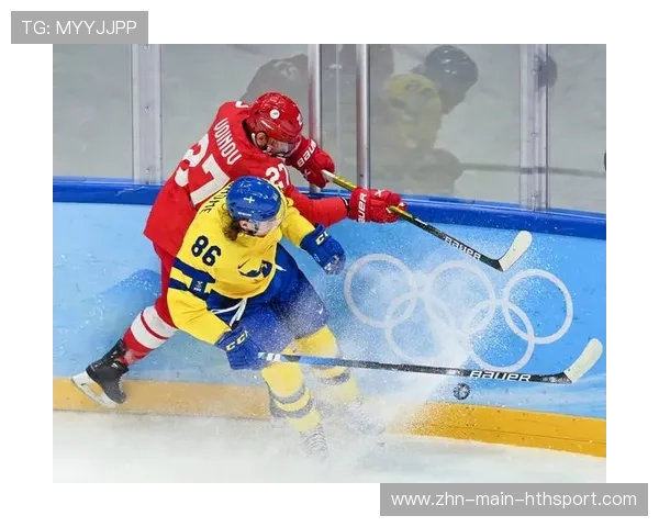 冰球选手突破防守,单刀射门得手!极速反击与技巧的完美结合 冰球选手突破防守,单刀射门得手!极速反击与技巧的完美结合